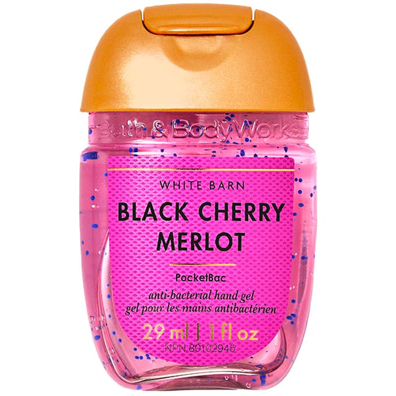 GEL ANTIBACTERIANO PARA MAOS BATH & BODY WORKS BLACK CHERRY MERLOT 29ML