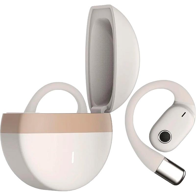 FONE DE OUVIDO JOOG U9JG WIRELESS BEGE