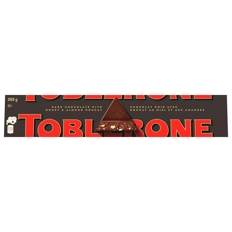 TOBLERONE DARK BAR OF SWITZERLAND 360G