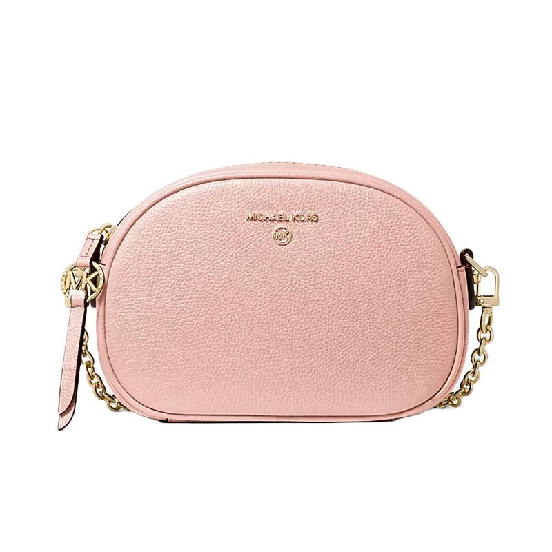 BOLSA FEMININA MICHAEL KORS SM OVAL CMRA XBODY 32S1GT9C0L-187 ROSA