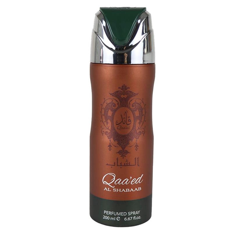DESODORANTE SPRAY LATTAFA CORPORAL UNISEX QAAED AL SHABAAB 200ML
