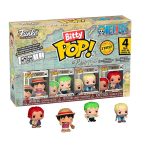 BONECO FUNKO POP BITTY ONE PIECE LUFFY ZORO MORGAN SHANK 86892
