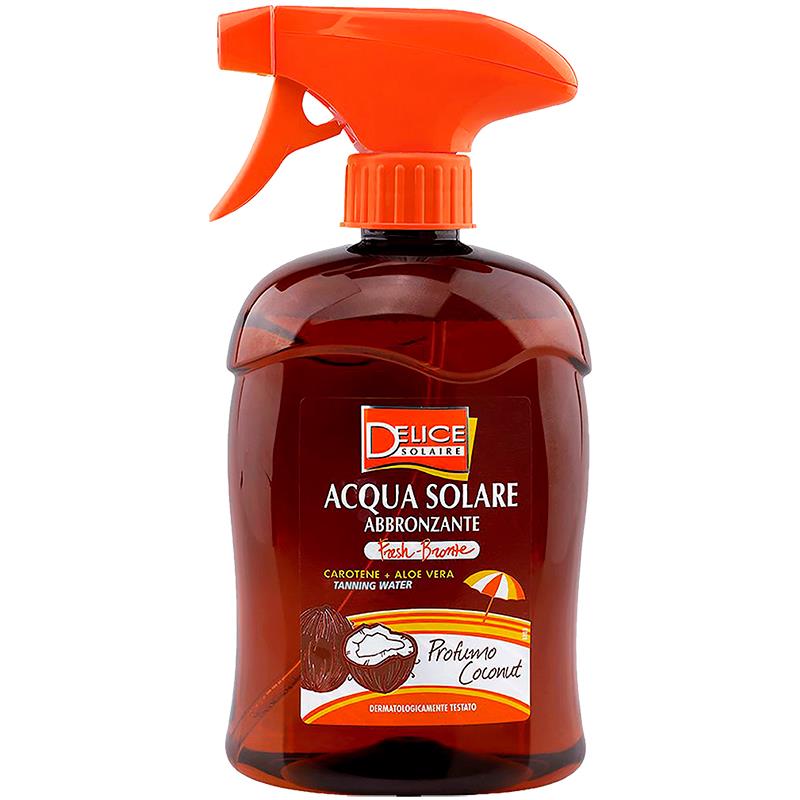 AGUA SOLAR BABARIA PERFUMADA BRONZEADORA DELICE 500ML