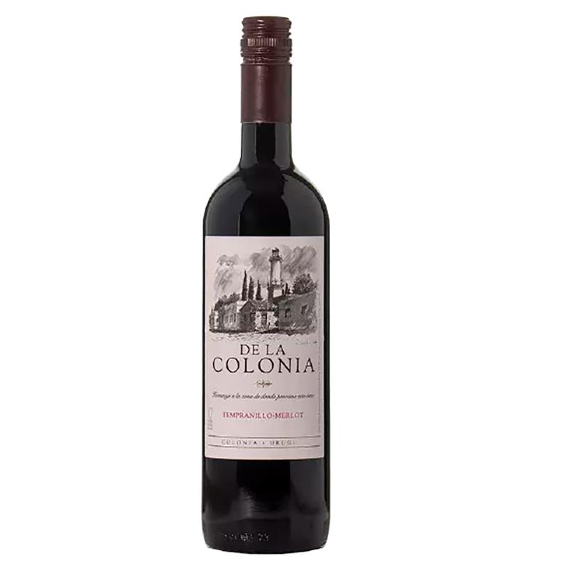 VINHO TINTO DE LA COLONIA TEMPRANILLO MERLOT 750ML 12% 2023
