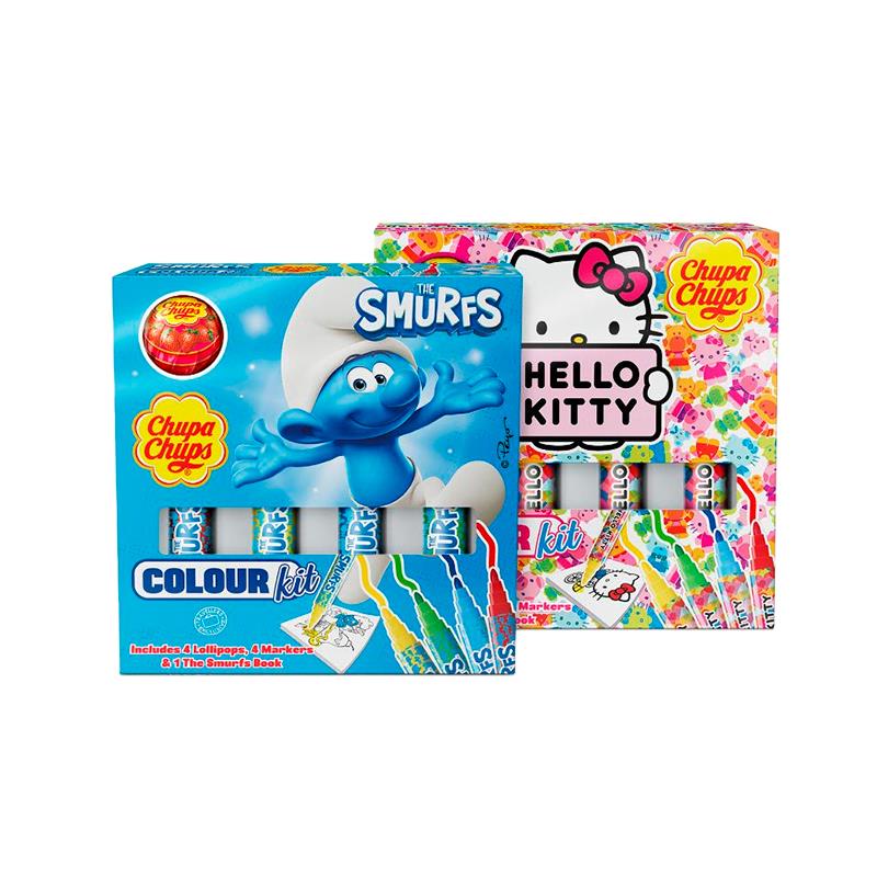 PIRULITO CHUPA CHUPS MARCADOR COLOURKIT 48G