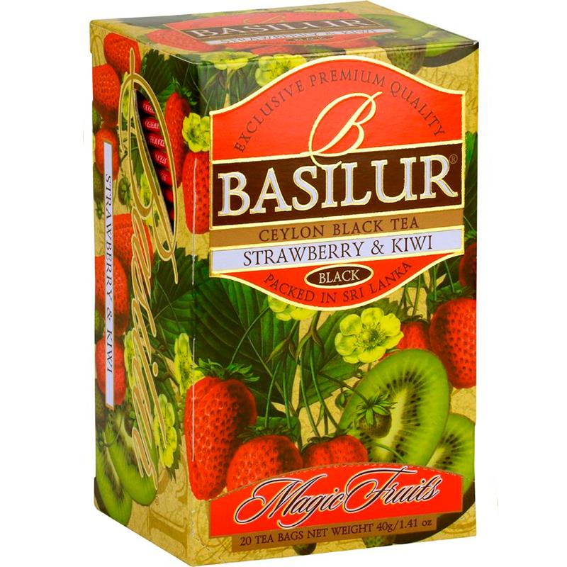 CHA BASILUR MAGIC FRUITS 47922520021 MORANGOKIWI. 25 SACHES G