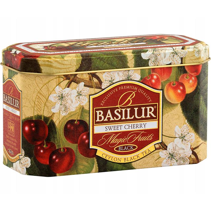 CHA BASILUR MAGIC FRUITS 47922529248 CEREJA 20 SACHES 40G