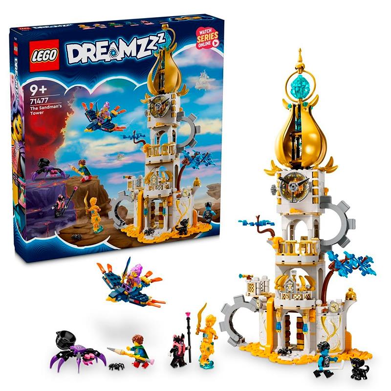 BRINQUEDO LEGO DREAMZZZ 4747789 71477 723 PCS THE SANDMAN´S TOWER