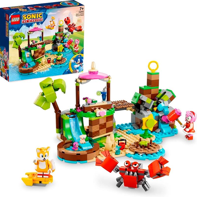 BRINQUEDO LEGO SONIC 4749820 76992 388 PCS AMYS ANIMAL RESCUE ISLAND