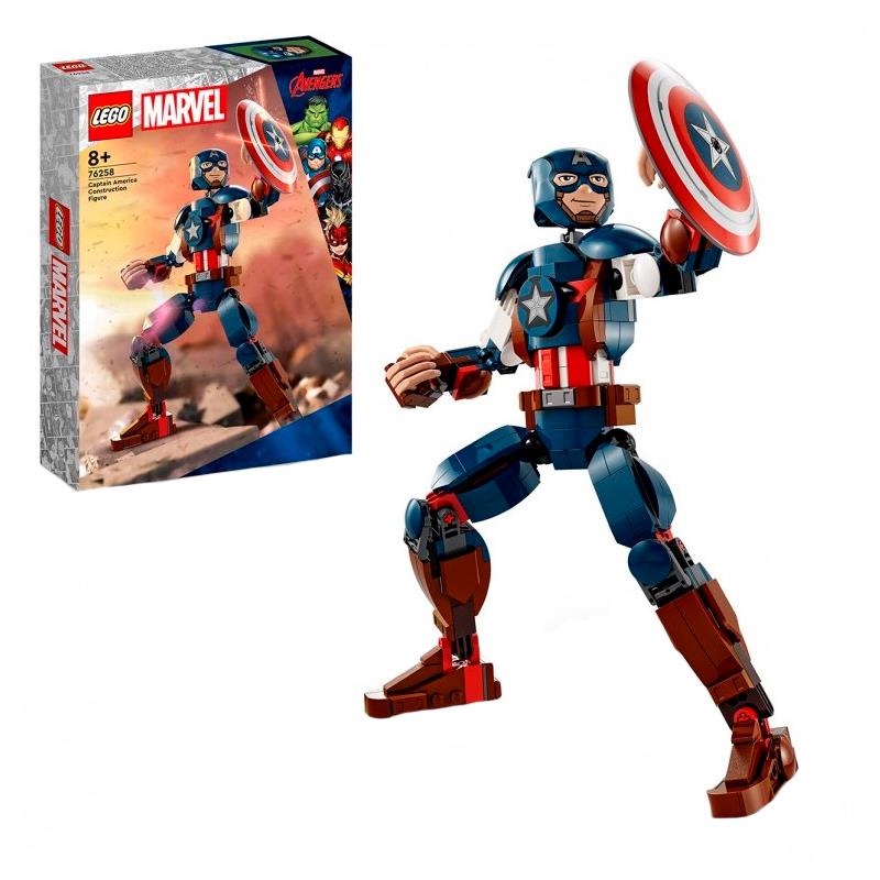 BRINQUEDO LEGO MARVEL 4748465 76258 310 PCS AVENGERS CAP.AMERICA