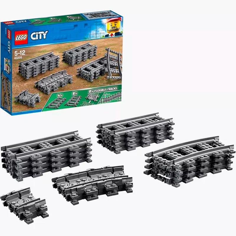 BRINQUEDO LEGO CITY 60205 20 PCS TRACKS 4746904