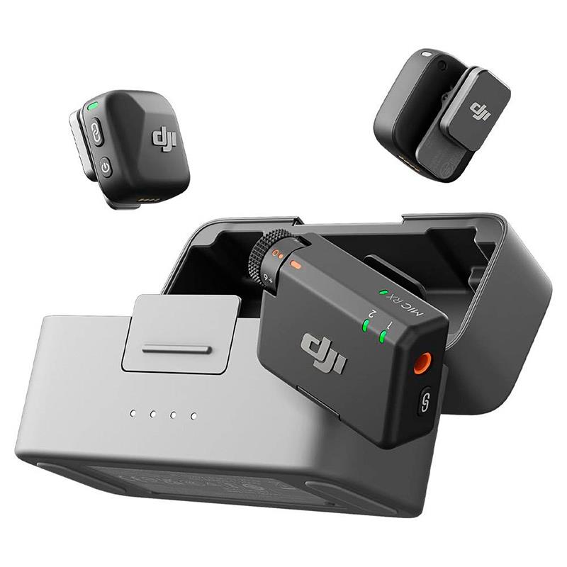 MICROFONE DJI MIC MINI (2 TX+1RX+CHARGING CASE)