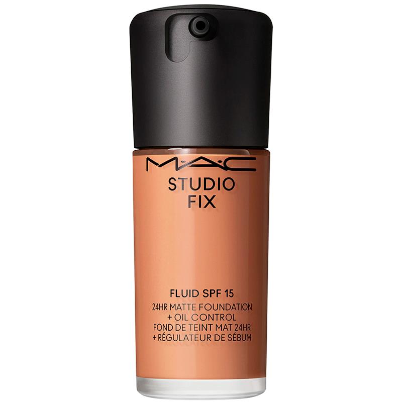 BASE DE MAQUIAGEM LIQUIDA FACIAL MAC STUDIO FIX FLUID BROAD SPECTRUM + OIL CONTROL FPS15 NW30 30ML