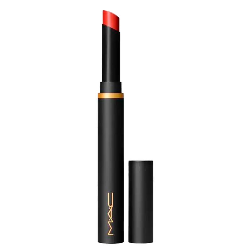 BATOM FOSCO PARA OS LABIOS MAC VELVET BLUR SLIM DEVOTED TO CHILI 2ML