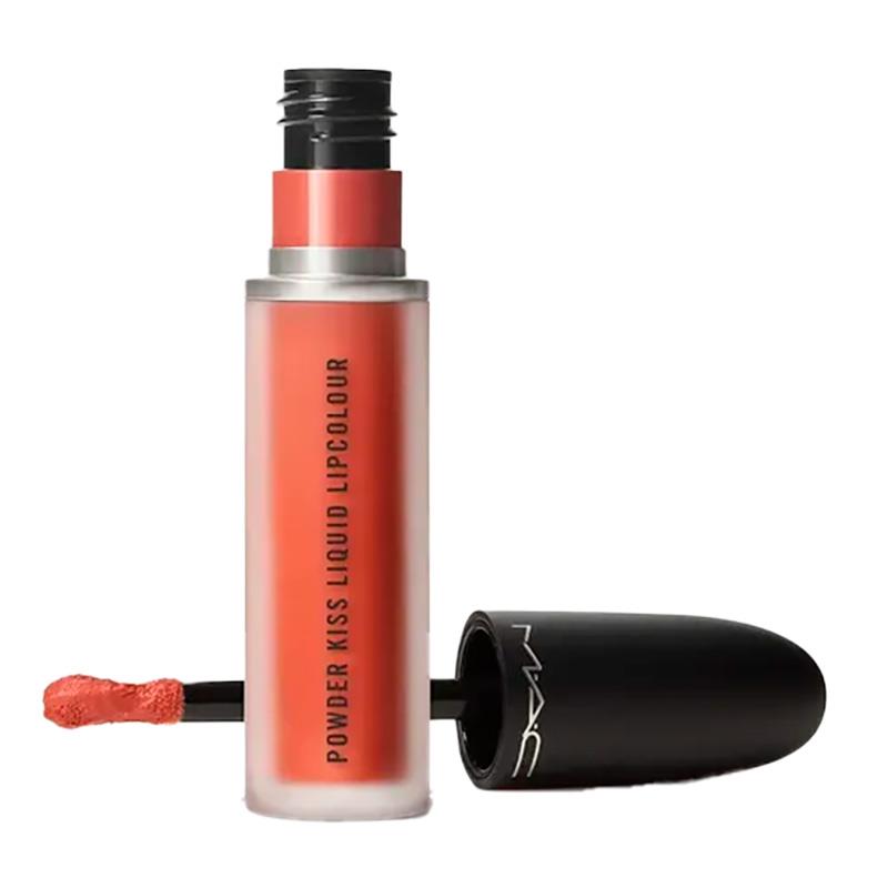 BRILHO LABIAL MAC POWDER KISS LIQUID LIPCOLOR 998 SORRY NOT SORRY 5ML