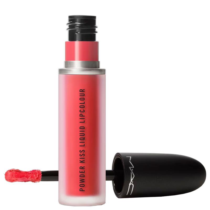 BRILHO LABIAL MAC POWDER KISS LIQUID LIPCOLOR 988 A LITTLE TAMED 5ML