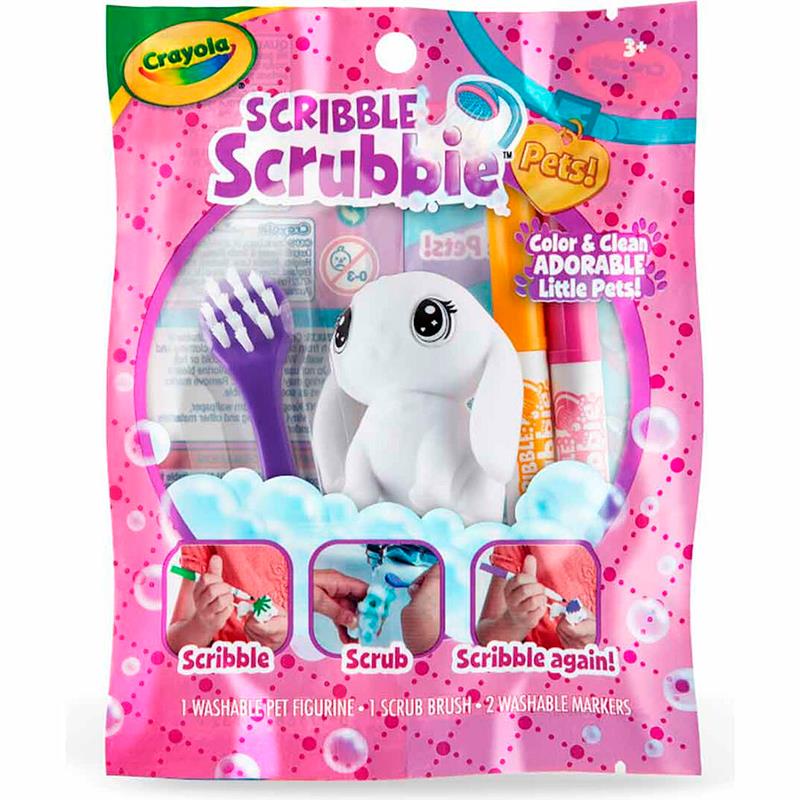 KIT CRAYOLA COM 02 MARCADORES 01 ANIMAL PARA PINTURA LAVAVEL E 01 ESCOVA C747.325