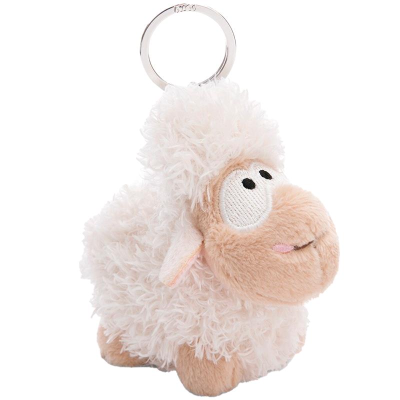 CHAVEIRO DE PELUCIA NICI OVELHA BRANCA 9CM 49670