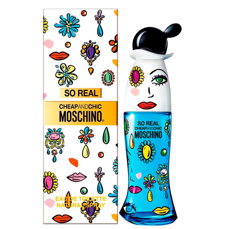 AGUA DE COLONIA MOSCHINO CHEAP AND CHIC SO REAL EDT 100ML