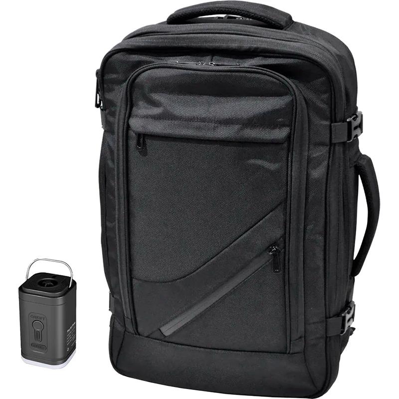MOCHILA RESENA B2 RB3077 COM SISTEMA AIRBACK COMPRESSAO A VACUO PRETO