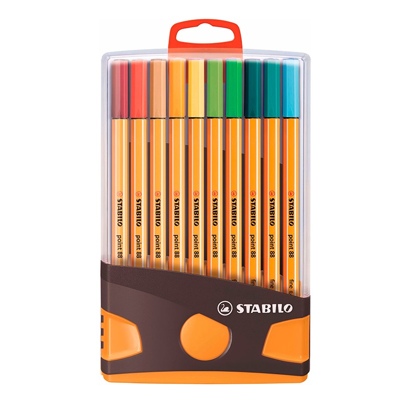 CANETAS STABILO FINE LINE POINT 88 4MM MAR8820-031-20 20UN