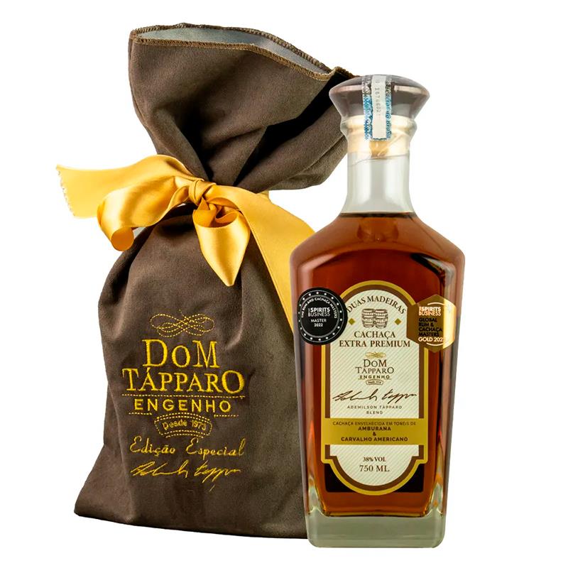 CACHACA EXTRA PREMIUM DUAS MADEIRAS DOM TAPPARO 750 ML 38%