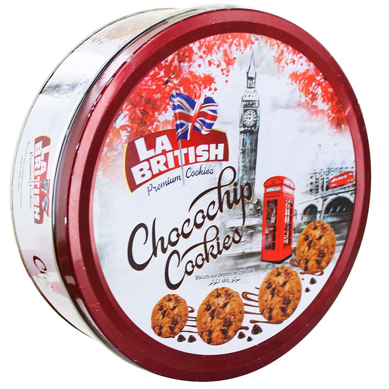 BISCOITO LA BRITISH CHOCOCHIP COOKIES 114G