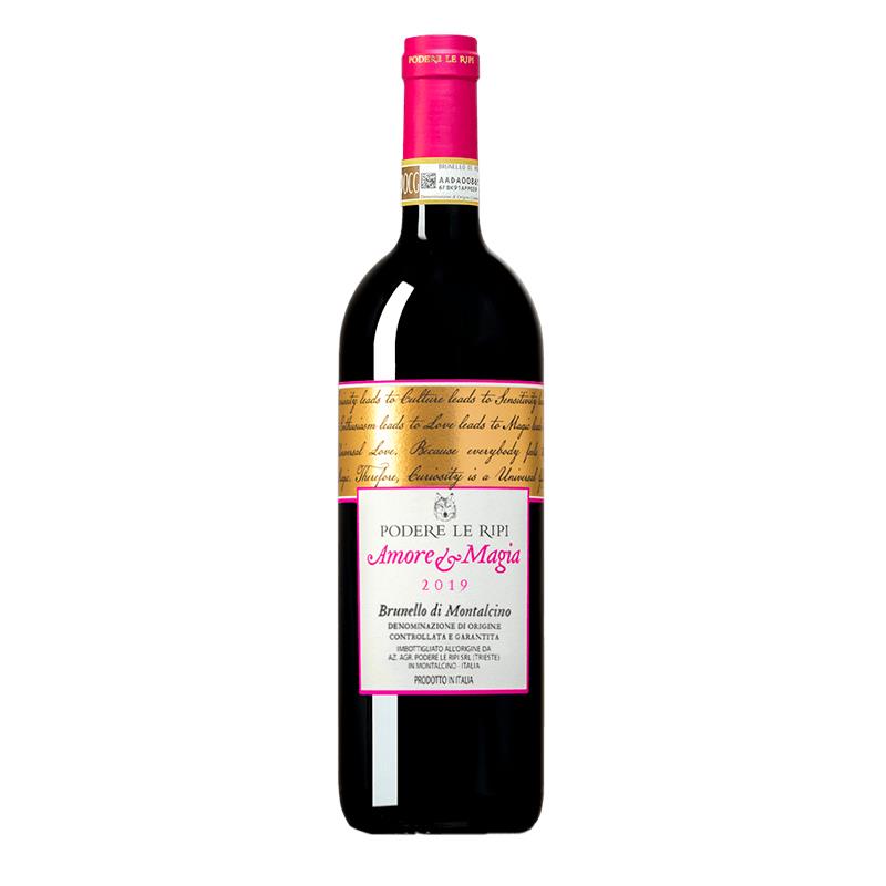 VINHO TINTO PODERE LE RIPI AMORE E MAGIA 750 ML 14.5% 2019