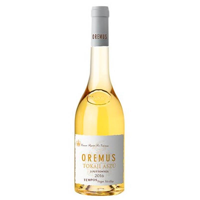 VINHO TOKAJI OREMUS ASZU 3 PUTTONYOS BRANCO 2016 500ML 12%
