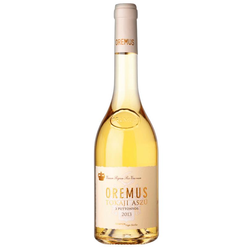 VINHO TOKAJI ASZU OREMUS 3 PUTTONYOS BRANCO 2013 500 ML 11.5%