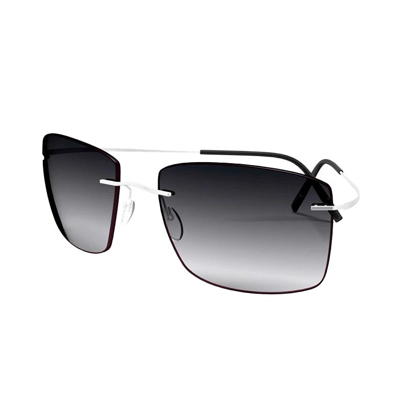 OCULOS DE SOL SILHOUETTE MASCULINO CINZA PRETO 87417572100000