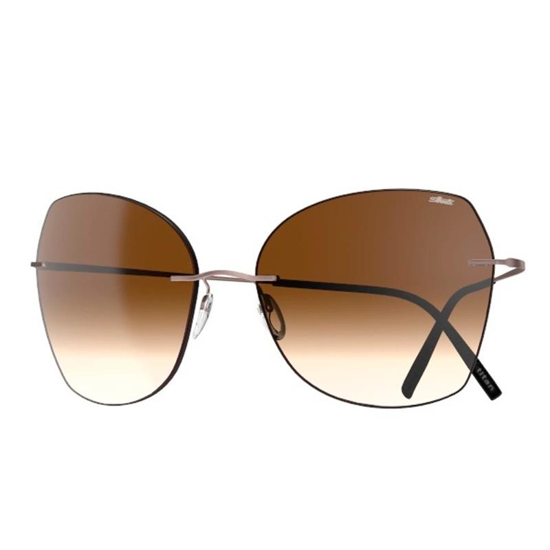 OCULOS DE SOL SILHOUETTE FEMININO ADARA 8192/75 6040 BRONZE