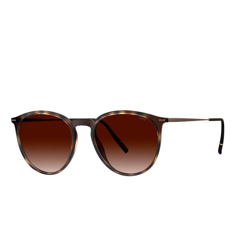 OCULOS DE SOL SILHOUETTE UNISSEX 40877561300000 MARROM ESCURO