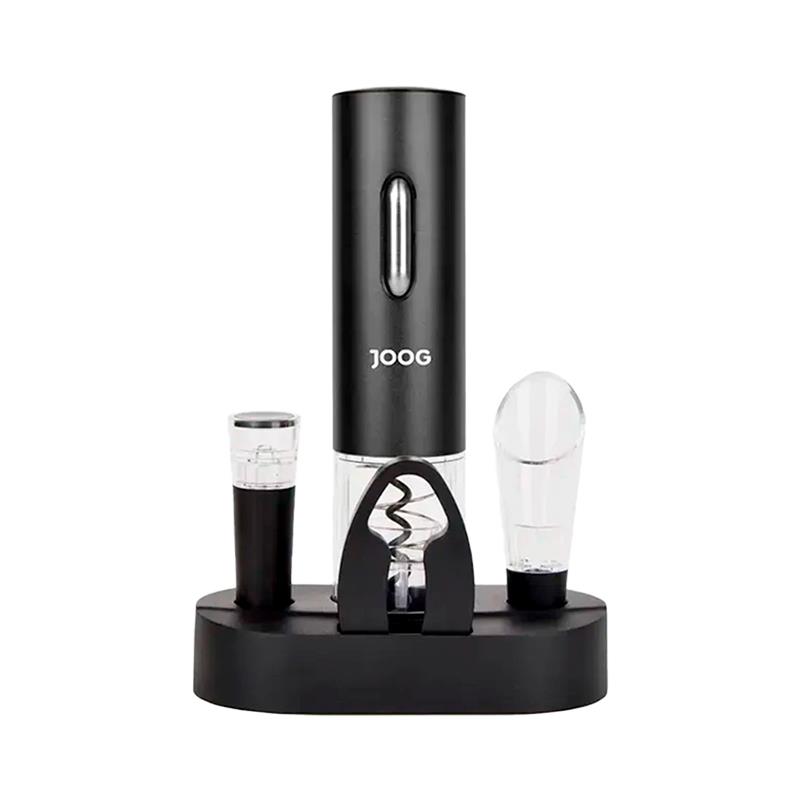 ABRIDOR ELETRICO DE VINHO JOOG JGEW2 PRETO