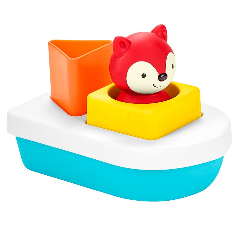 BRINQUEDO SKIP HOP DE BANHO BARQUINHO COM ENCAIXE RAPOSA