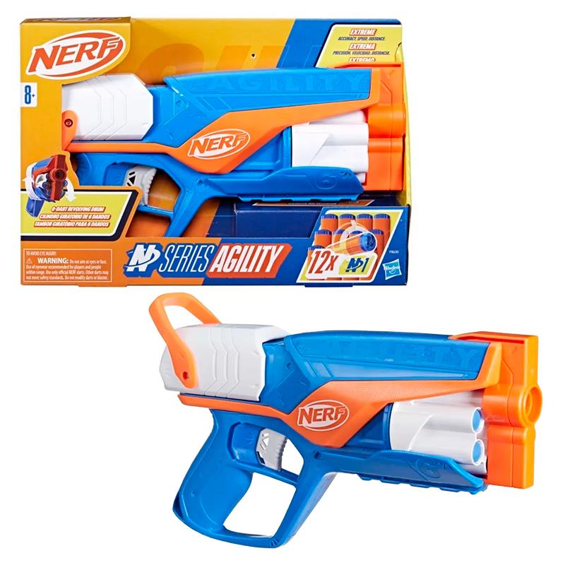 LANCADOR DE DARDOS HASBRO NERF N SERIES AGILITY F8630
