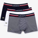 CUECA BOXER LACOSTE 03 UNIDADES XLVCOR DIVERSOS 5H3413-23 525