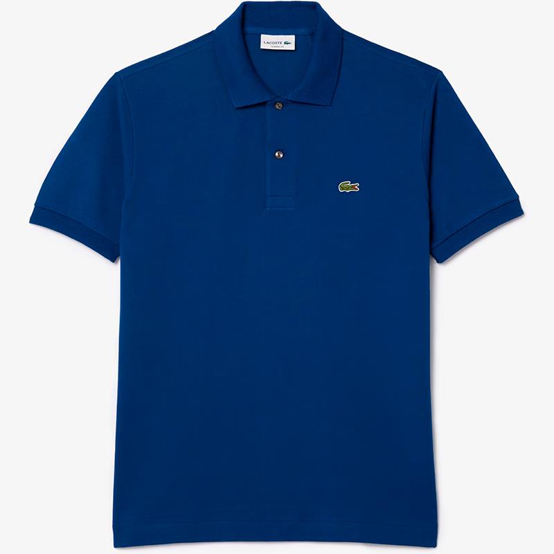 CAMISA LACOSTE POLO MASCULINO MANGA CURTA S AZUL L121223HBM03