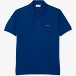 CAMISA LACOSTE POLO MASCULINO MANGA CURTA M AZUL L121223HBM04