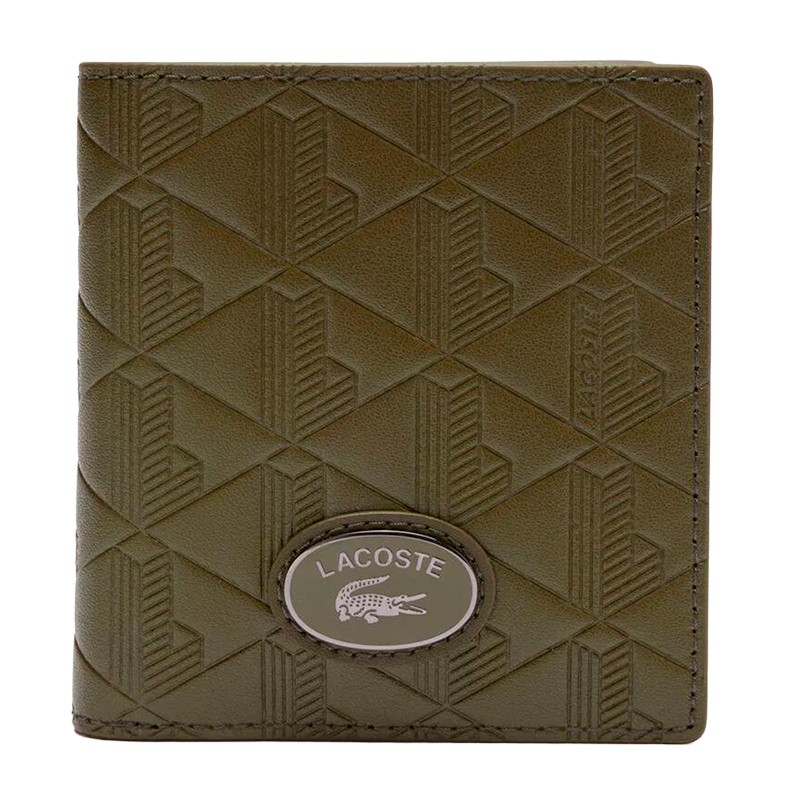 CARTEIRA LACOSTE MASCULINA NH4575MRN6200