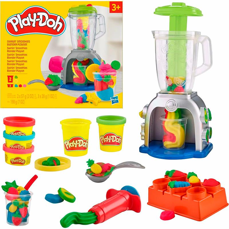 MASSAS DE MODELAR HASBRO PLAY DOH DE LIQUIDIFICADOR DE SMOOTHIES F9142