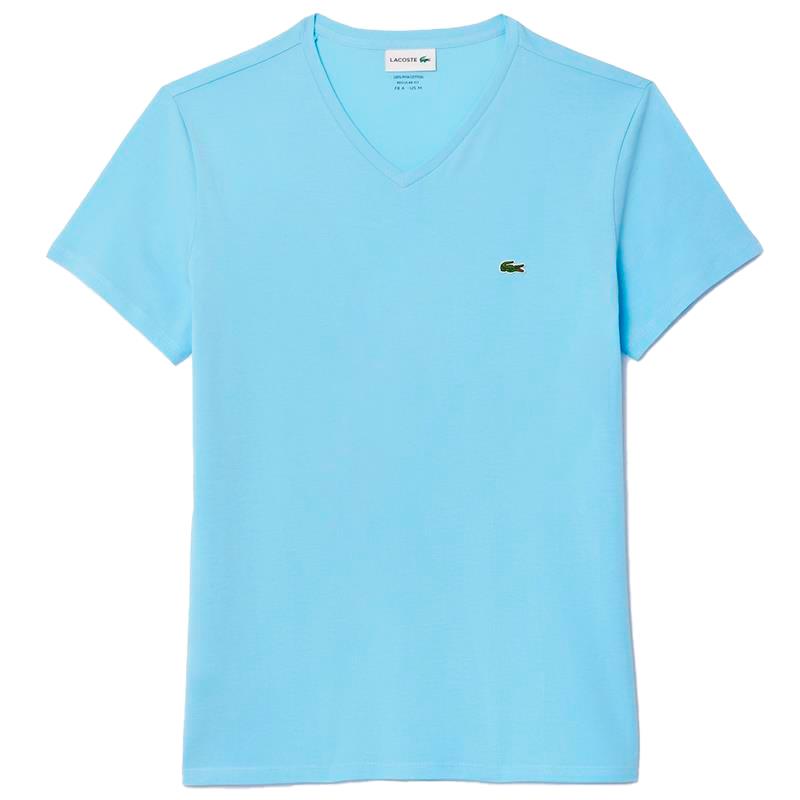CAMISETA LACOSTE MASCULINO MANGA CURTA AZUL TH671023HBP05