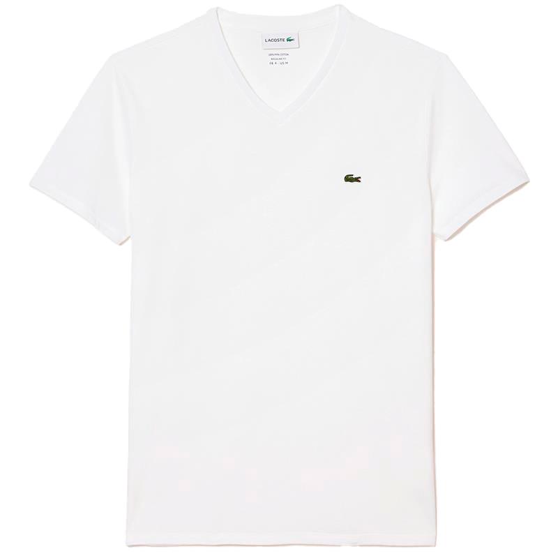 CAMISETA LACOSTE MASCULINO MANGA CURTA BRANCO TH67102300104