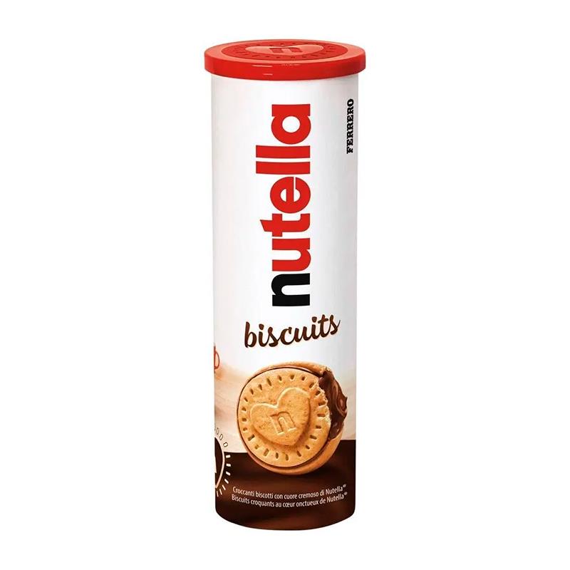 BISCOITO NUTELLA RECHEADO COM CREME DE AVELA COM CACAU 12UN 166G