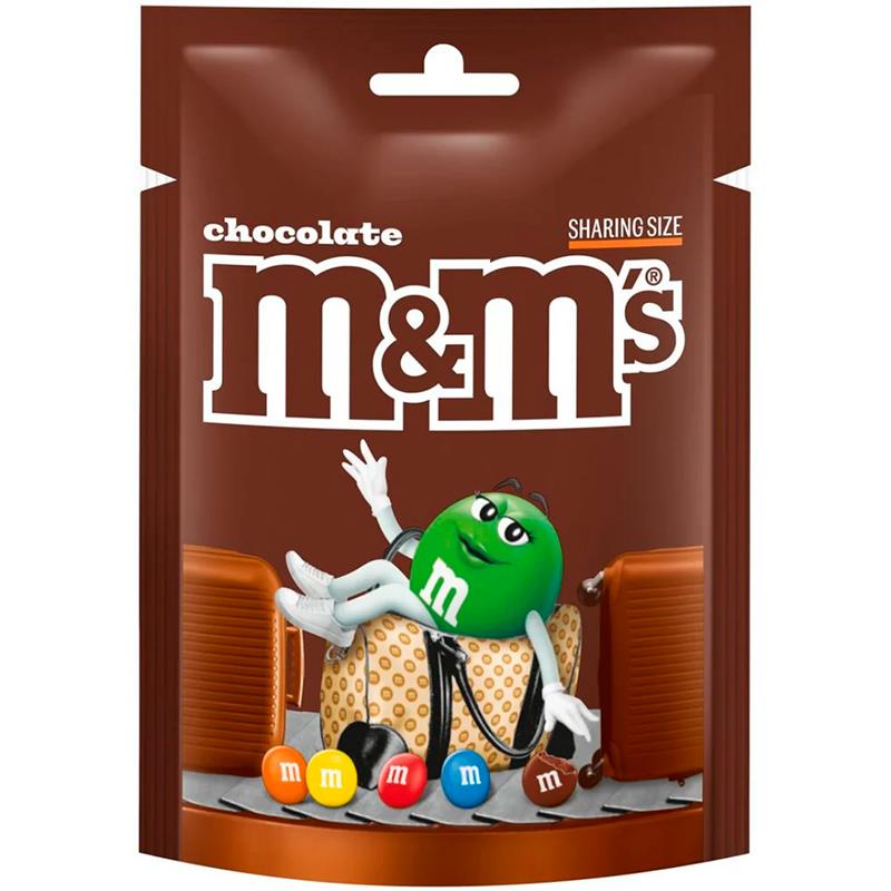 BOMBONS DE CHOCOLATE M&MS RECHEADOS COM CHOCOLATE 200G