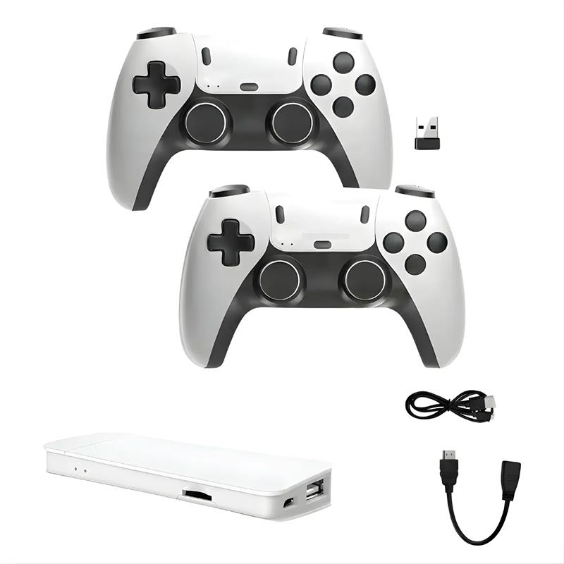 CONSOLE GAME STICK PRO 8K ULTRA HD 64GB ULTRA 3D HDR 2.4G WIRELES BRANCO