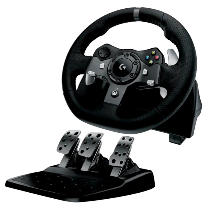 VOLANTE E PEDAIS LOGITECH G920 XBOX/PC 941-000122 PRETO