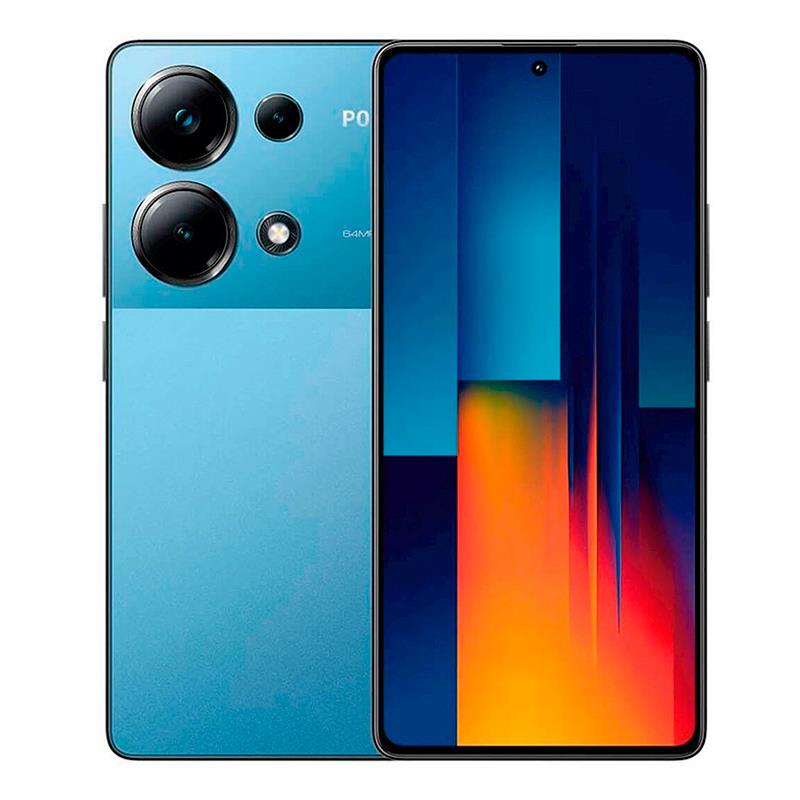 SMARTPHONE XIAOMI POCO M6 PRO DS 6.69"/8GB/256GB ANATEL AZUL