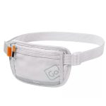 POCHETE GO TRAVEL C/TECIDO BLOQUEADOR RFID WAIST WALLET CINZA