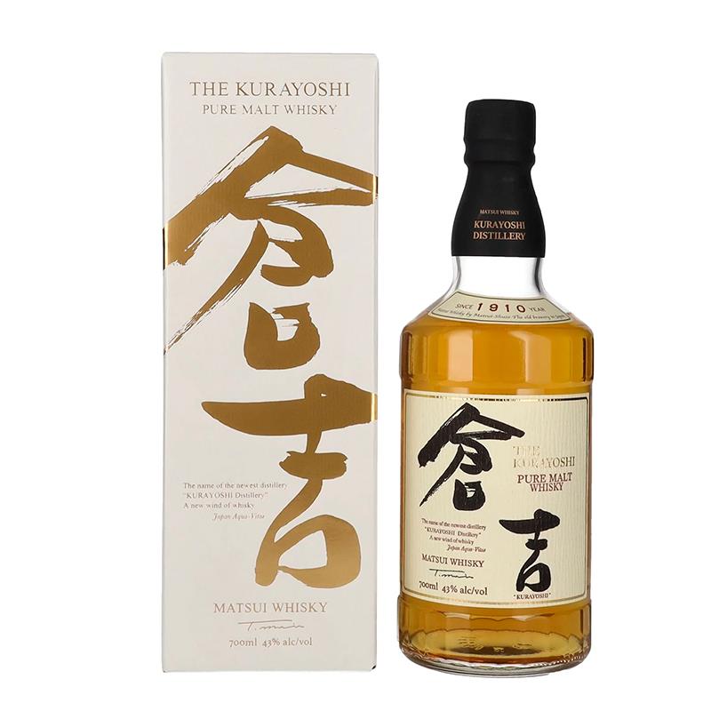 WHISKY MATSUI THE KURAYOSHI PURE MALT 43% 700ML